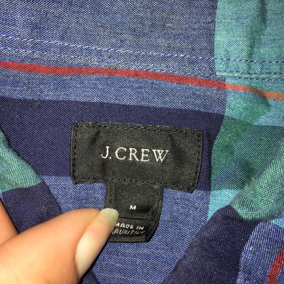 J. Crew Plaid Button Down - Picture 3 of 4